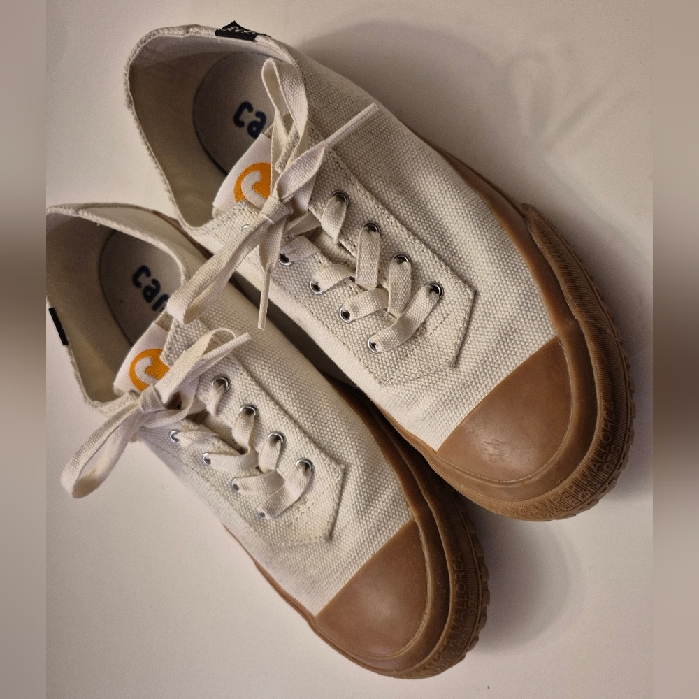 Camper Camaleon 1975 Canvas Sneakers with Brown Soles